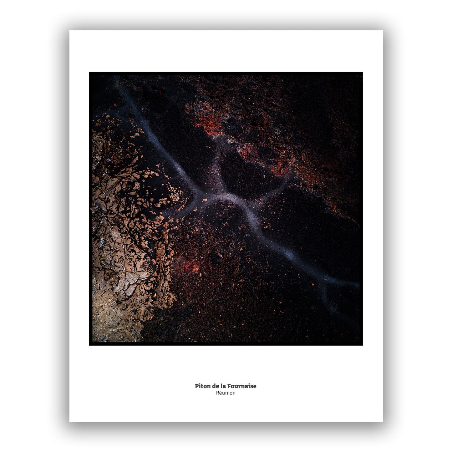 Piton de la Fournaise - Negative Edition