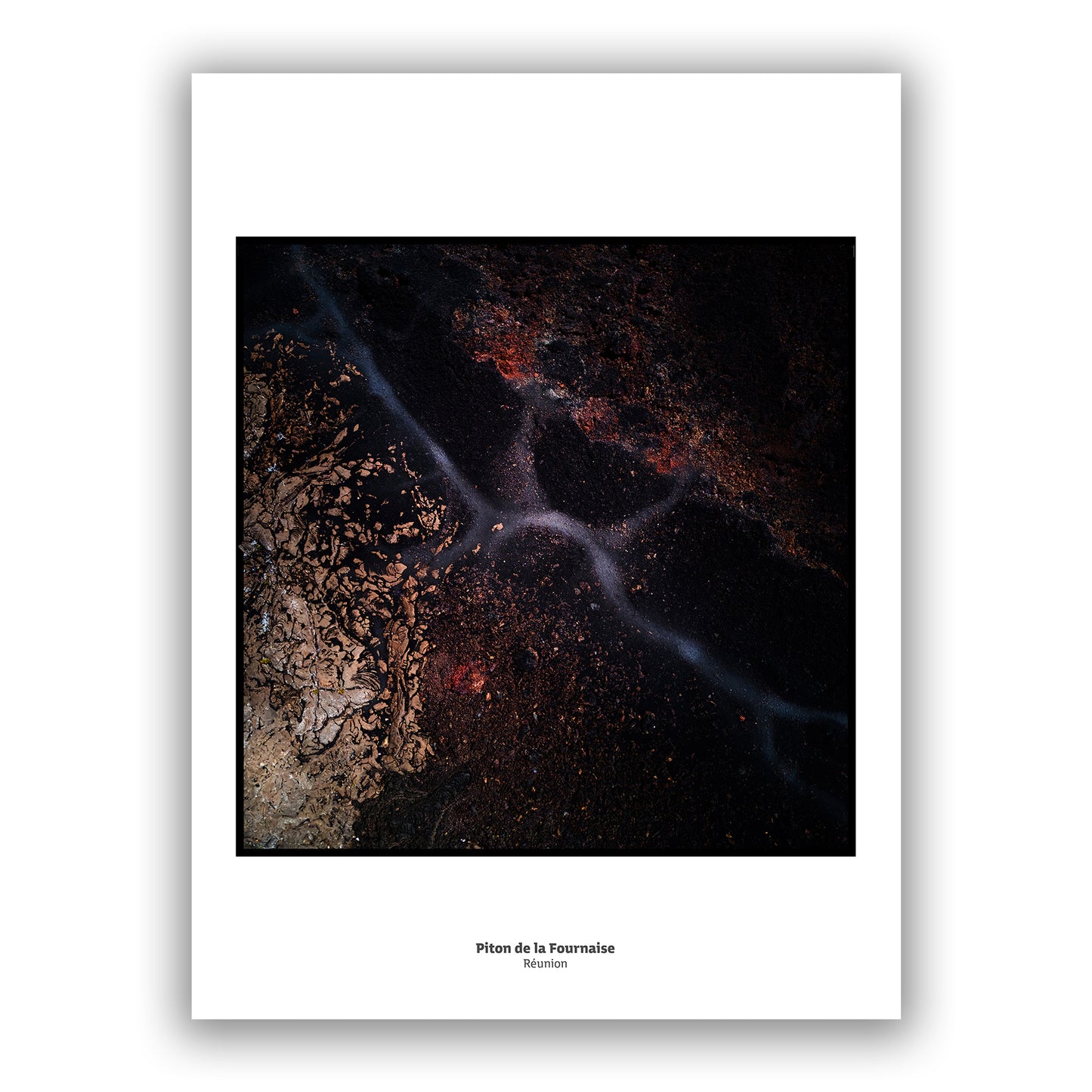 Piton de la Fournaise - Negative Edition