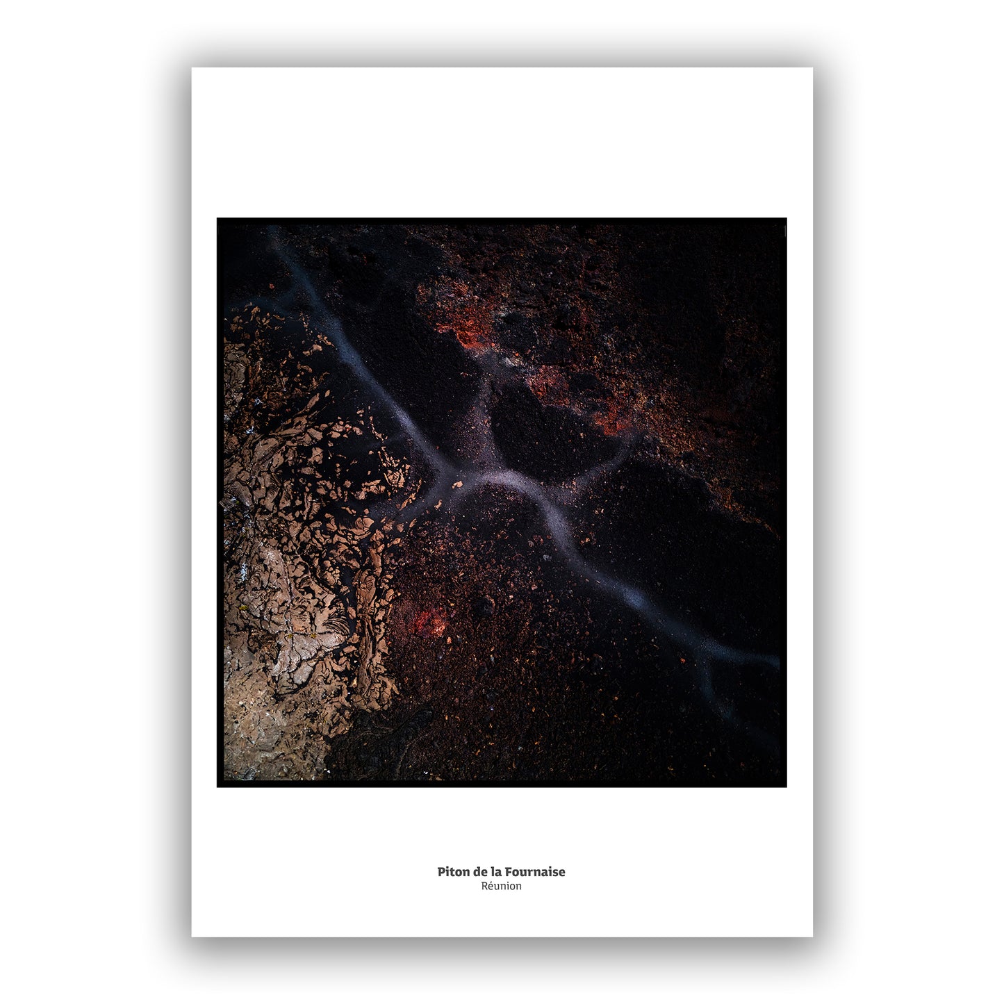 Piton de la Fournaise - Negative Edition