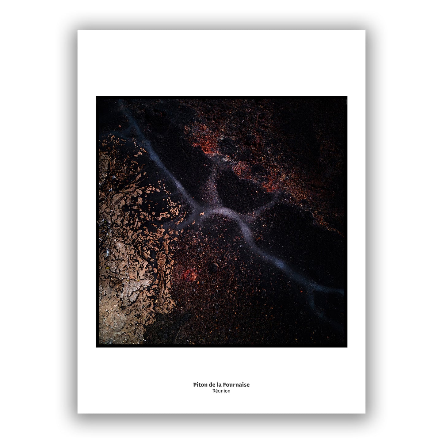 Piton de la Fournaise - Negative Edition